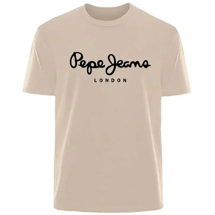 Unisex Cotton T-Shirt Street Style Print - Breathable Casual Short Sleeve