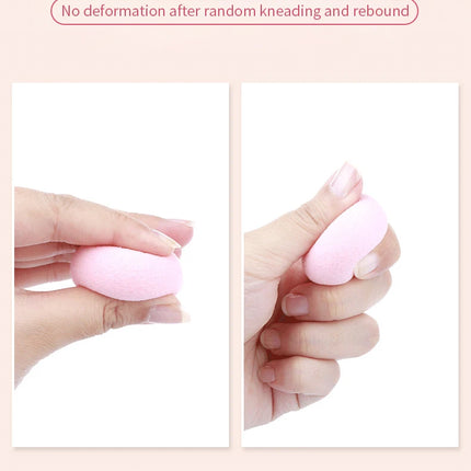 6pcs Mini Makeup Sponge Powder Puff Beauty Sponge for Makeup Concealer Liquid Foundation Face Cosmetic Puff Make Up Sponge