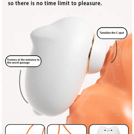 sucking vibrator cute pussy female clitoral sucking vibrator clitoral orgasm stimulation usb rechargeable silicone adult sex toy