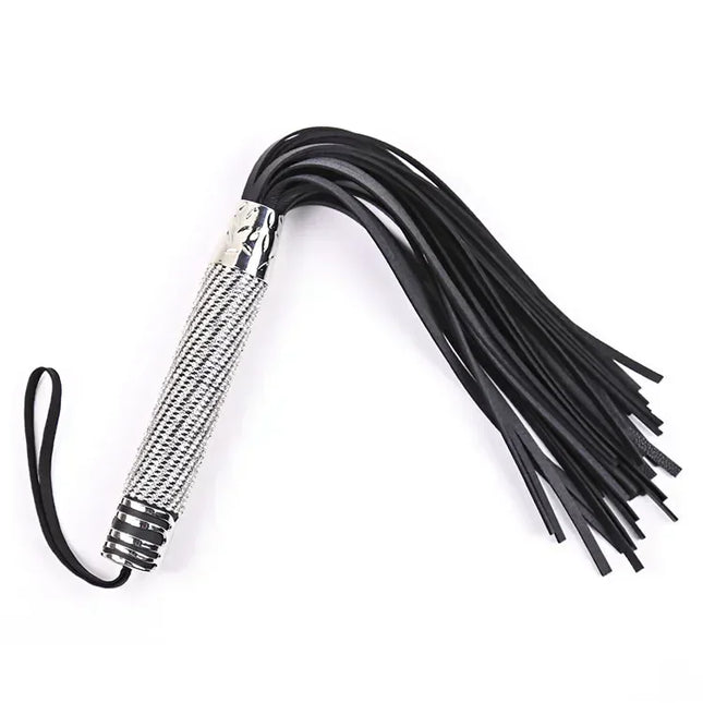 Soft PU Leather Whip Sex Slave Cosplay Flogger Whip Lash Fun Sex Spanking Toys Sex Toys For Couples