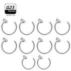 10 Pcs 5 / 20G 0.8x8mm