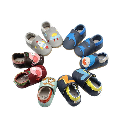 Baby Shoes Soft Cow Leather Bebe Newborn Booties for Babies Boys Girls Infant Toddler Moccasins Slippers First Walkers Sneakers
