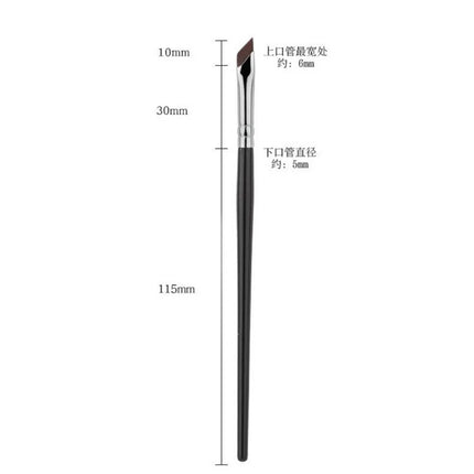 KSHBO The Upgrade Blade Eyeliner Brush Ultra Thin Fine Angle Flat Eyebrow Brush Under The Eyes Place Precise Detail Brush