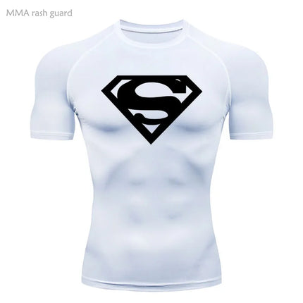 Men's Compression Sports T-Shirt - Quick-Dry Fitness