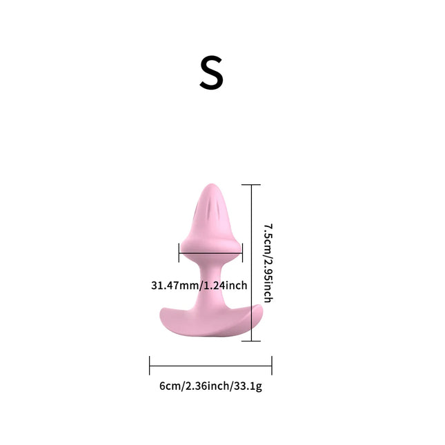 Anal Dildo Plug Soft Silicone Butt Plug Stimulator Anal Dilation Adult Sex Toys for Men Women Prostate Massager Anal Trainer