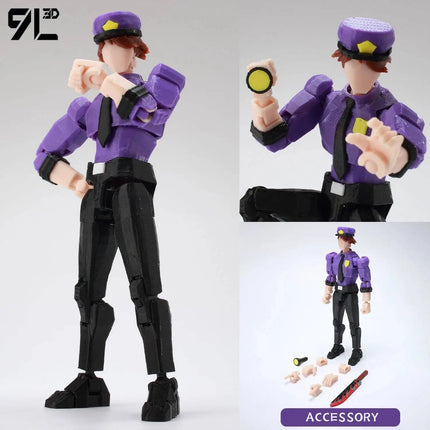 9L 3D Fantasy Warrior Character Model Horror Style Action Figure Desktop Display Collectible Toys Ornament Dummy13 Lueky13 Gifts