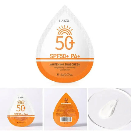 Sunscreen Travel Size Waterproof Sweatproof SPF50+ PA+ Facial Sunscreens For Face Beach Sun Screen Protector