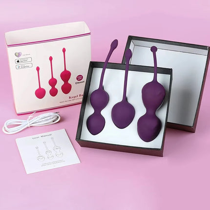 APP Control Smart Pelvic Exercise Trainer Pelvic Floor Muscle Massage Ball Pelvic Floor Pelvic & Tightening Sex Toys for Women