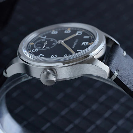 Baltany Retro WW2 Military Wristwatch S2081 Gradual BrownDial 100ATM ST1731 Movement  39MM Dirty Dozen Homage Field Watch Men