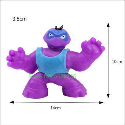 Goo Colorful Hero Jit Zu Hulk Squeeze Toys Galaxy Cool Squishy LOLS Doll Slow Rising Stress Relief Toys For Baby Kids Xmas Gift