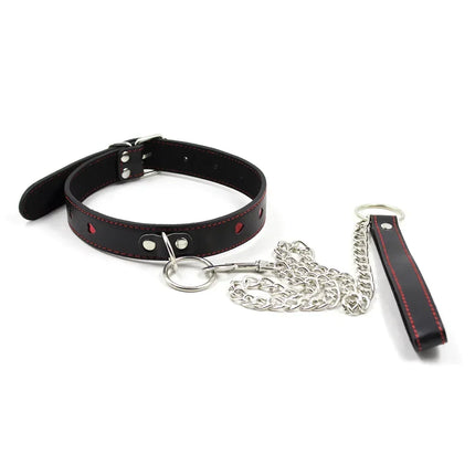 Faux Leather Sex Accessories Neck Collar Bondage Slave Sex Games Fetish Porno Adult Toy Slave Fetish Roleplay Halloween Costumes