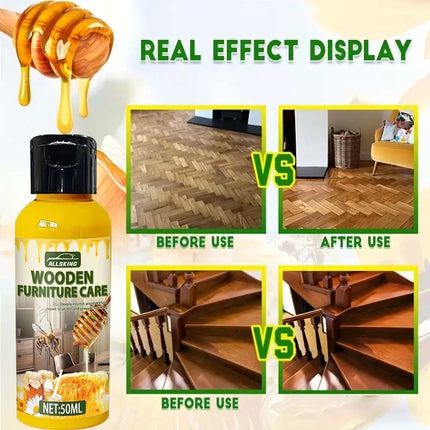 Wood Care Wax Solid Wood Furniture Polishing Seasoning Beeswax Polisher Waterproof Furniture Care Maintenance Beeswax