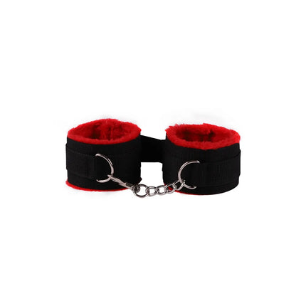 Plush Adult Game BDSM Bondage Cuffs Soft Love Handcuffs Sex Ankle Restraint Couple Role Play Adult Intimacy Gift Couple Sex Toy
