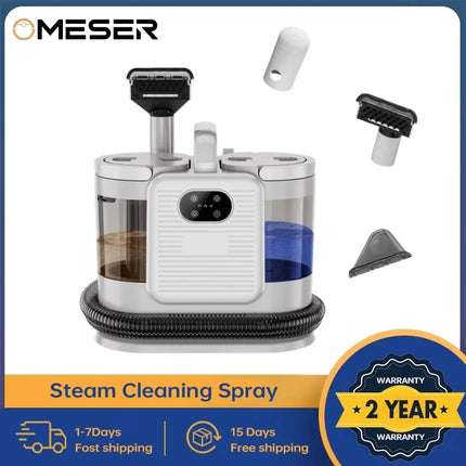 OMESER C988  Steam Spot Cleaner 15kpa 1650w Vacuum Cleaner Spray Suction Integrated Handheld Cleaning Carpet Cleaner Machine