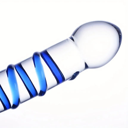 Glass Crystal Masturbation Stick G-spot Butt Anal Pussy Massager Trainer Anal Plug Butt Plug Adult Sex Toys For Men Women Couple
