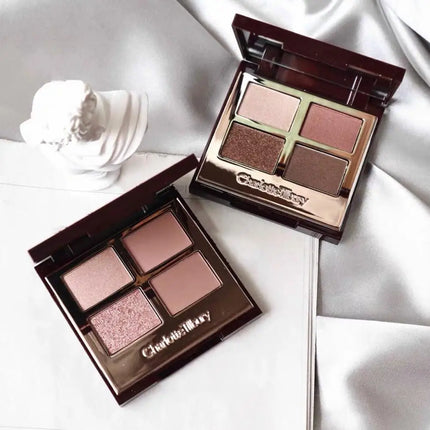 C t Four-color Eyeshadow Palette Matte Glitter Eyeshadow Shiny Eye Makeup Cushion Applicator Highlight Contouring Pen Cosmetics