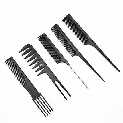 New Barber Hairdressing Combs Multifunction Hair Detangler Comb Anti-static Haircare Hairstyling Tool Set Stylist Accessories