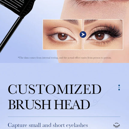 5D Waterproof Mascara Lengthening Eyelashes Women's Make-up Waterproof Mascara Black Silk Fibre Mascara Korean Cosmetics New