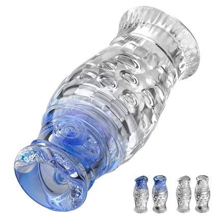 Portable TPE Male Masturbator Manual Glans Penis Trainer Adult Sex Toy for Men Masturbation Cup Intimate Gift Store Couples