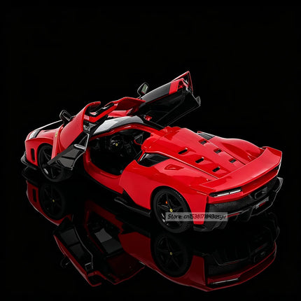 Bburago 1:24 Ferrari F80 Alloy car model Die-casting Metal Children Toy Boyfriend Gift Simulated Classic Collection