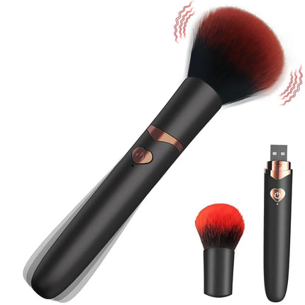 Vibrators Makeup Brush 7 Mode Vibration Nipple Clit Stimulator Female Bullet Massager Discreet Adult Sex Toy for Woman 18+
