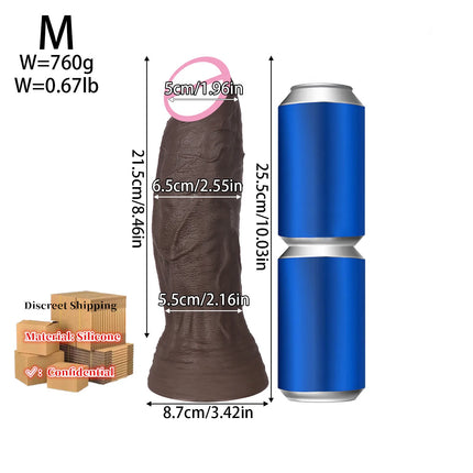NEW Huge Realistic Dildos Silicone Layer Penis with Suction Cup Adult Sexy Toys for Woman Men Vagina Anal Massage Stimulator 18+
