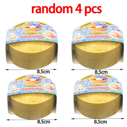 Blind box Colorful Simulated Dumpling Squishy Relaxing Relieve Anxiety Antistress Enhance Happiness Rebound Squeeze Reliever Toy