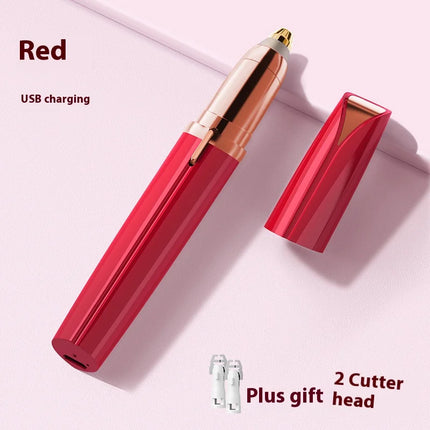 Eyebrow Trimmer for Women, Battery Eyebrow Hair Remover, Painless Electric Razor,Eye Brow and Face Epilator Hair Removal