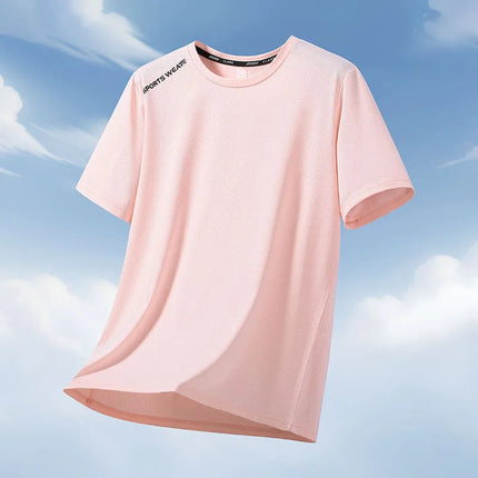 180kg 12xl 11xl 10xl 9xl T-Shirts Men Extra Large Size Quick Dry Round Neck Short Sleeve Oversized Tops Tee Big Loose Clothing