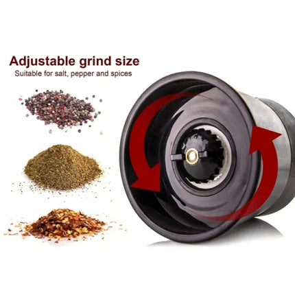 180/200ML Pepper Grinder Stainless Steel Glass Spice Bottle Salt Pepper Mill Manual Spice Grinder Mill Household Kitchen Gadgets