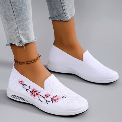 Women's summer breathable mesh flat shoes women's shoes casual sneakers shoes, clearance free shipping