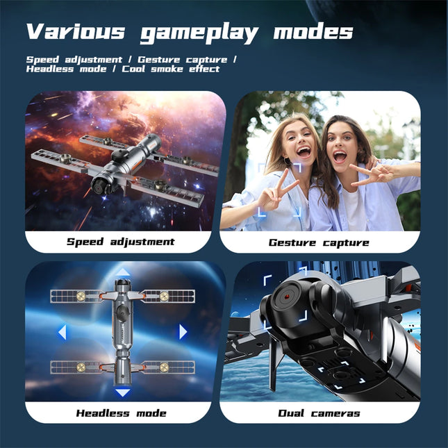 infrared obstacle avoidance optical flow positioning brushless motor 2026 New AE22 8K 5G Oneclick spray function Drone Kid Gift