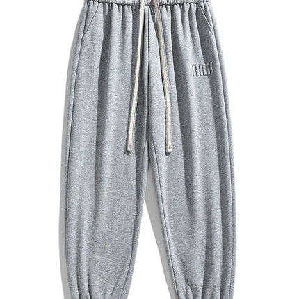 Men's Jogger Cotton/Polyester Sweatpants Big Size 8XL 7XL 6XL Sports Baggy Pants Sting Banding  Hip Hop Loose Harem Trousers