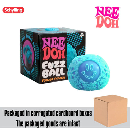 NeeDoh Fuzz Ball Blind Box Series Desktop Ornament Stress Relief Toys Suitable For People Under Pressure Fun Soft Stress Ball