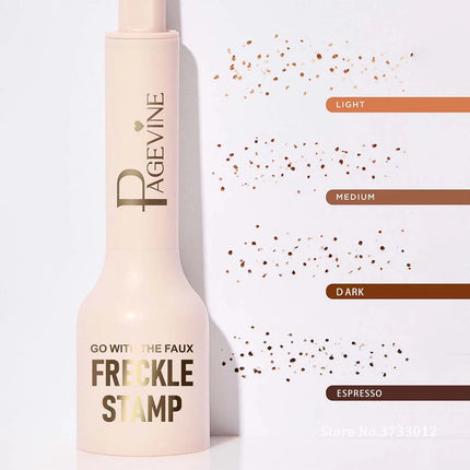 5-Point Freckle Stamp Pen Natural-Looking Waterproof Liquid Freckles Quick-Dry Effortless Air Cushion Tip Dot Spot Application