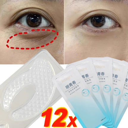 Moisturizing Collagen Eye Mask Patch Wrinkle Remove Eyes Patches Hydrating Firming Lifting Fade Fine Lines Eyes Skin Care Masks