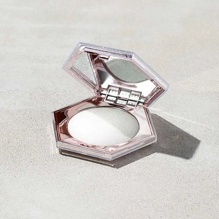 Highlight Powder,Face Highlighter Palette Pink Pearl Shimmer Smooth Baked Powder Face Highlight Contouring Smooth Glitter Powder