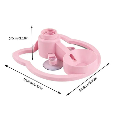 No-Electric Gravity Cat Water Fountain, No Filter Automatic Pet Water Dispenser, Leak-Proof Water Bowl for Cats & Small Dogs