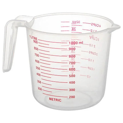 3pcs Baking Liquid Measuring Cups PVC Scale Cup Plastic Measuring Volume Beaker Kitchen Baking Tools 250/500/1000ml