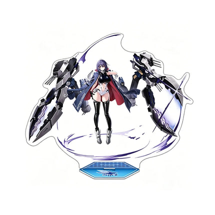 Azur Lane Acrylic Stand Keychain 2026 New Battle Ship Style Enterprise Belfast Takao Sovetsky Soyuz Character Merch