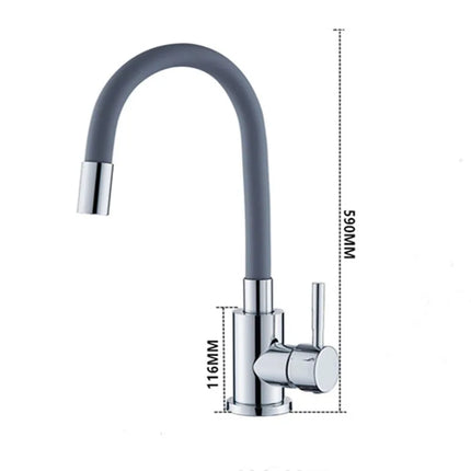 Universal Swivel Black Hose Kitchen Faucet Kitchen Sink Faucet Sink Tap Mounted Deck Bathroom Hot And Cold Water Mixer Crane