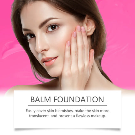 Peptide Bounce Balm Foundation Hydrating Age Defying Makeup For Mature Skin Full Coverage Waterproof Hydrating Balm Foundation