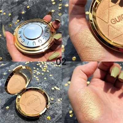 2020  Makeup Shimmer Powder Highlighter Palette Base Illuminator Highlight Face Contour Cosmetics Eyes Palette Bronzer