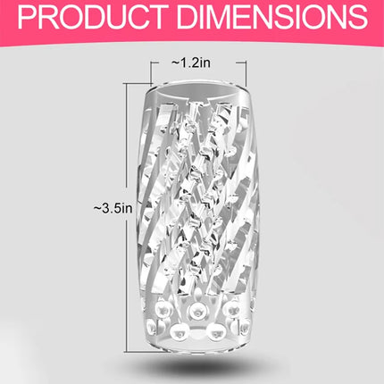 Male Masturbator Cup Soft Pussy Sex Toys Transparent Vagina Adult Endurance Exercise Sex Products Vacuum Pocket Cup for Men 18+
