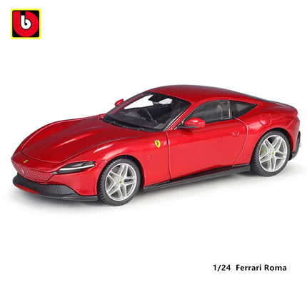 Bburago 1:24 Scale NEW Ferrari Purosangue Alloy Luxury Vehicle Diecast Cars Model Toy Collection Gift