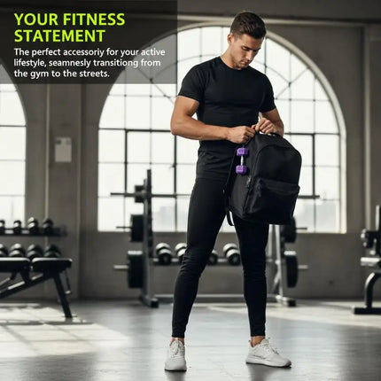 Fashion 3D PVC Dumbbell Keychain Mini Barbell Keyring Sports Gym Gift For Fitness Enthusiasts
