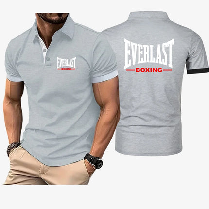 Everlast 2025 New Trendy Fashionable Spring And Autumn Short-sleeved POLO Shirt For Daily Commuting Casual Comfortable Tops