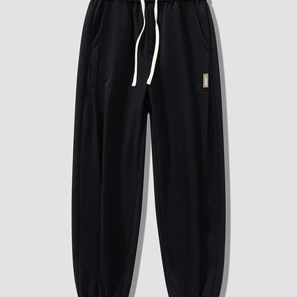 Plus Size Men's Sweatpants 8XL 7XL 6XL Sportswear Elastic Waist Casual Baggy Pants Black Grey Cotton Joggers Male Loose Trousers