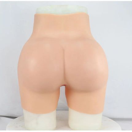 YUERUGOU K-P Men Silicone Fake Vagina Pants Sexy Butt Shemale Cosplay Crossdresser Drag Queen Hip Enhancer Pants 6 Colors