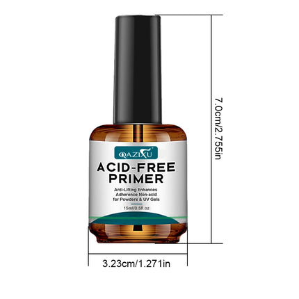 QAZIXU 1/2Pcs 15ml Nail Primer Nail Prep Dehydrator Base Primer Gel First Nails Gel for Manicure Tools Nail Art Design Tool